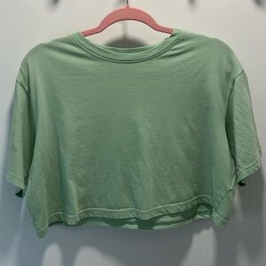 H&M Light Green Women's Crop Top